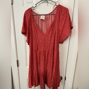 Red + White Knox Rose dress